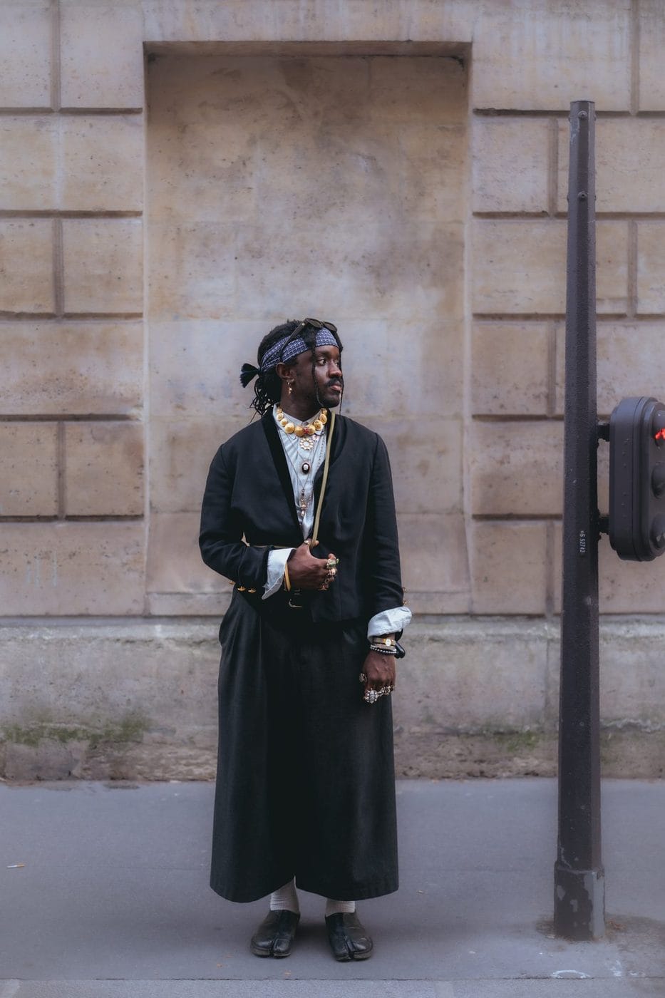 Paris Men's Fashion Week street style, Spring/Summer 2027, photograph 136 by Sid Marin