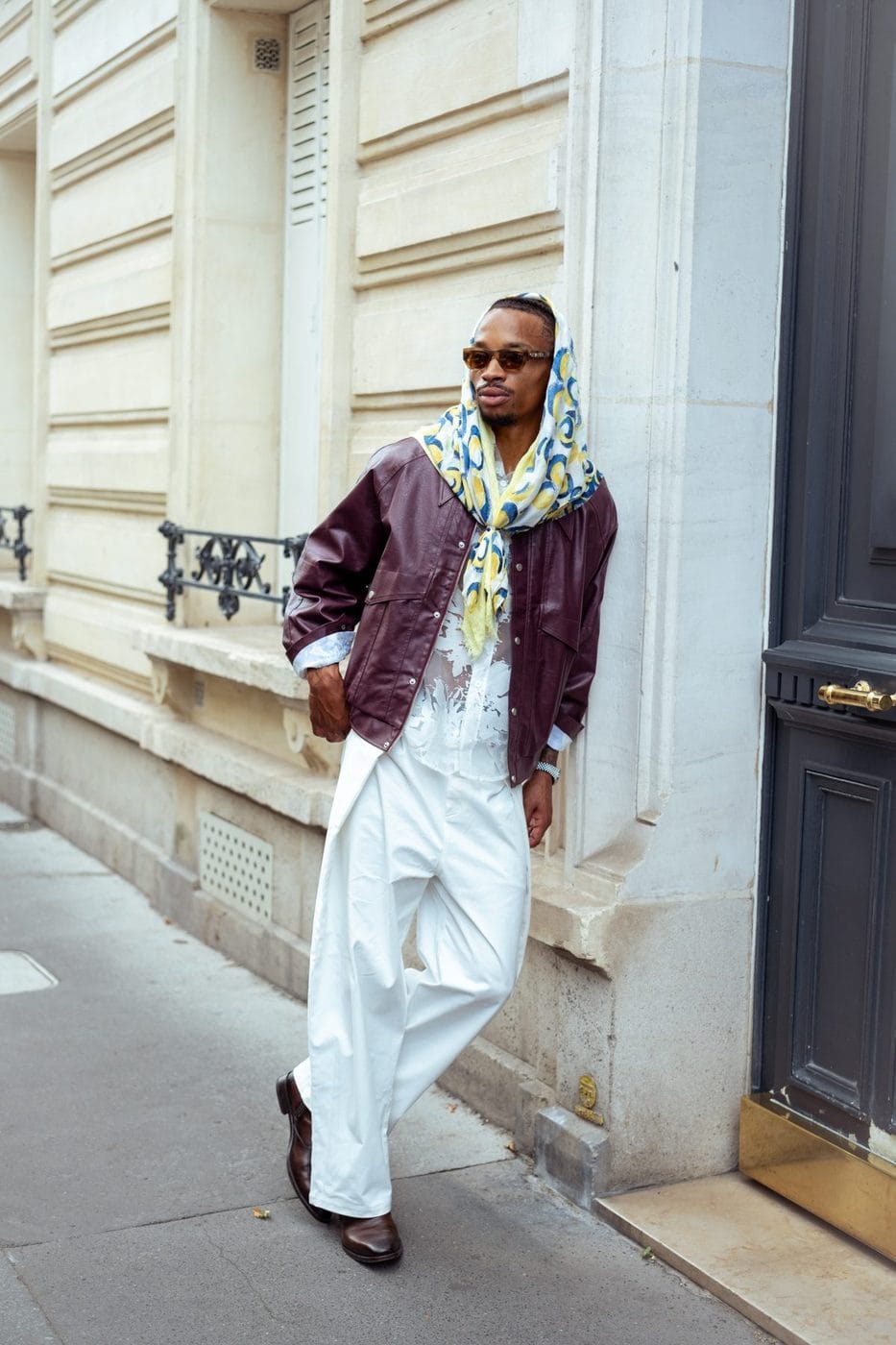 Paris Men's Fashion Week street style, Spring/Summer 2027, photograph 154 by Sid Marin