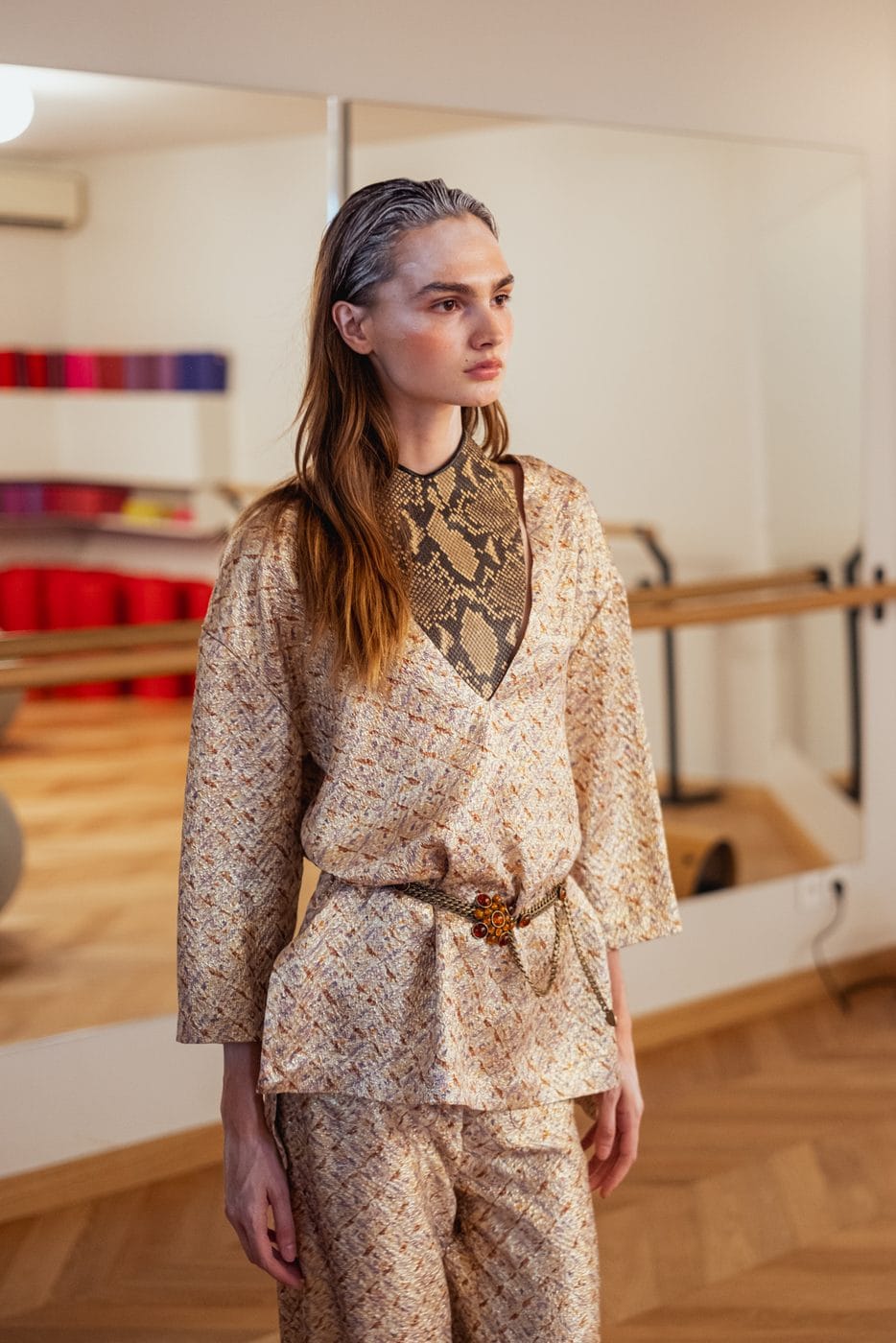 Julie de Libran runway show, Paris, Look 2