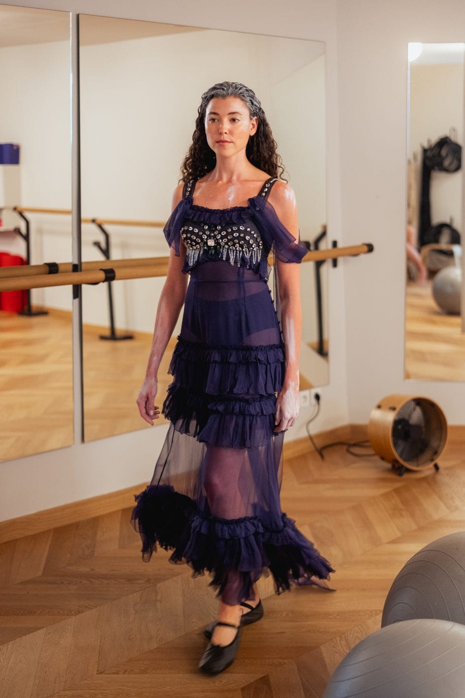 Julie de Libran runway show, Paris, Look 17