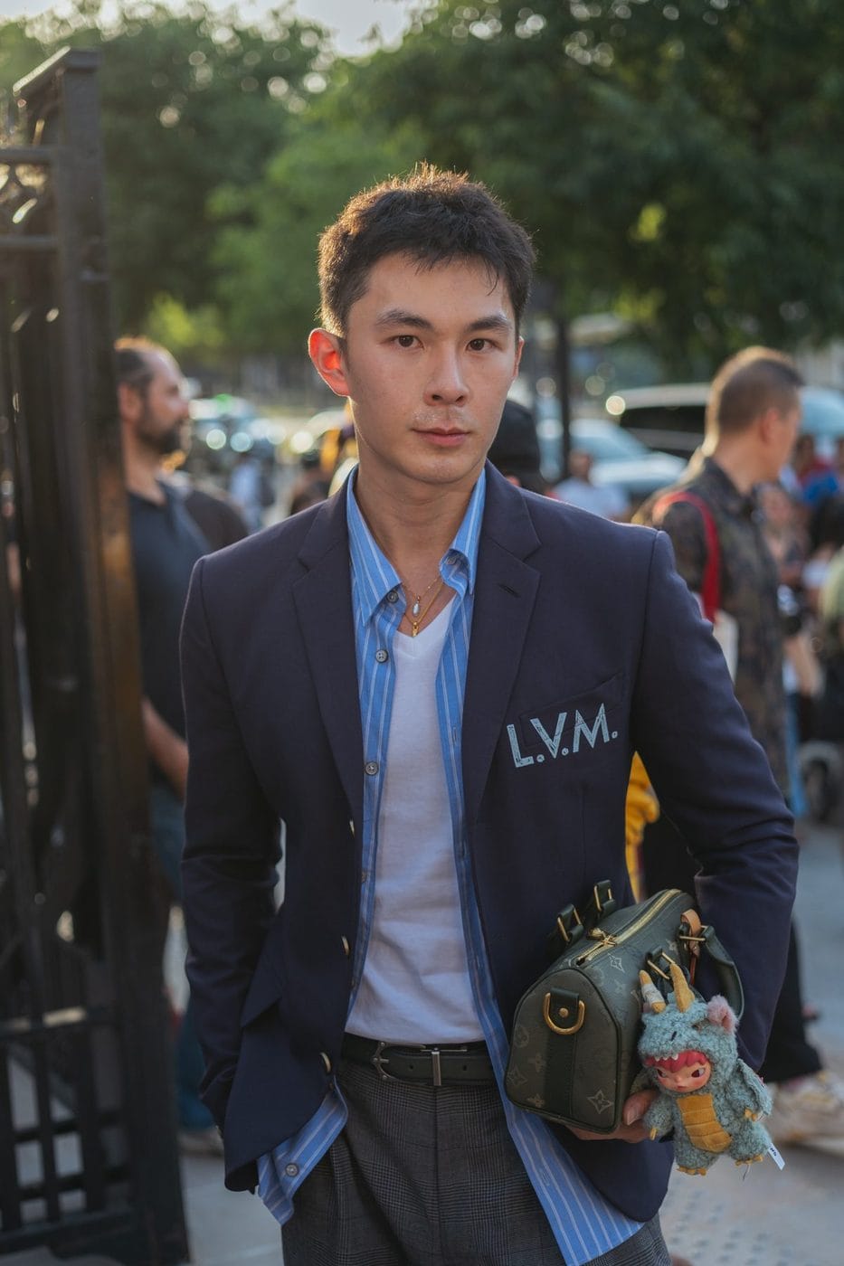 Paris Men's Fashion Week street style, Spring/Summer 2027, photograph 29 by Sid Marin