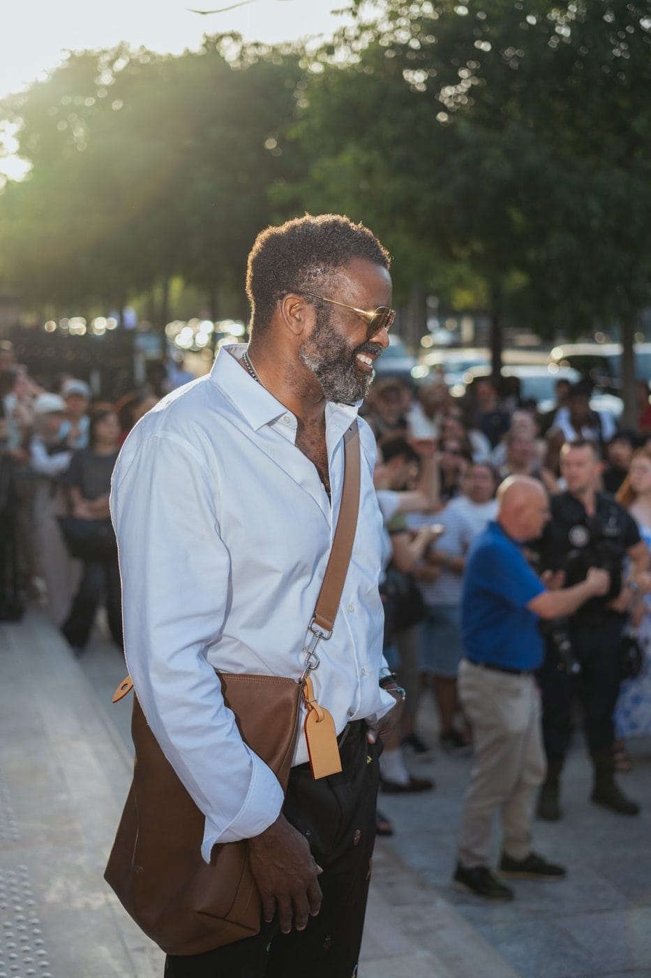Paris Men's Fashion Week street style, Spring/Summer 2027, photograph 32 by Sid Marin