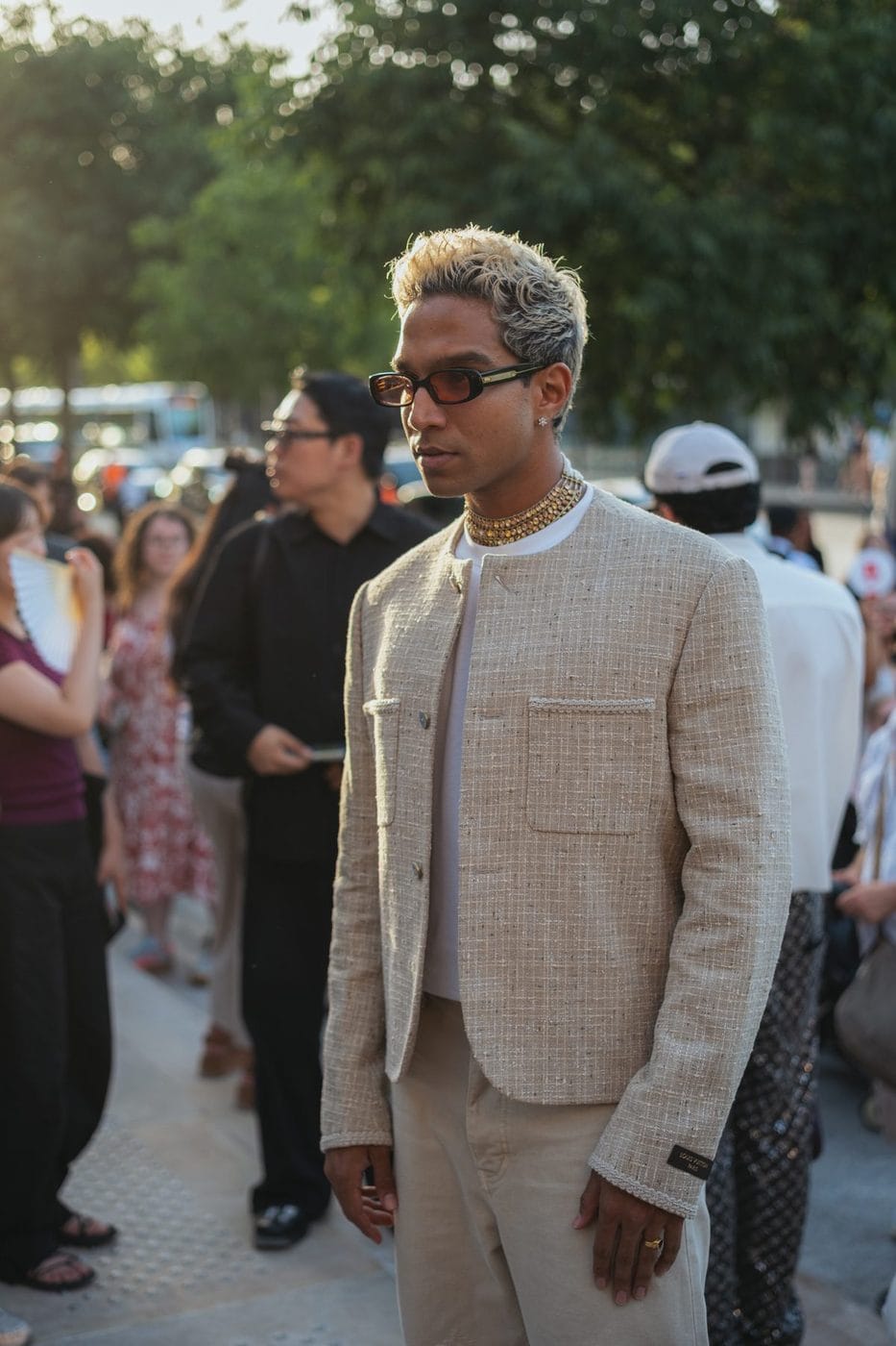 Paris Men's Fashion Week street style, Spring/Summer 2027, photograph 34 by Sid Marin