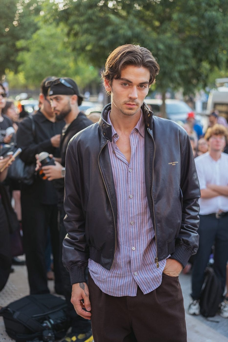 Paris Men's Fashion Week street style, Spring/Summer 2027, photograph 35 by Sid Marin