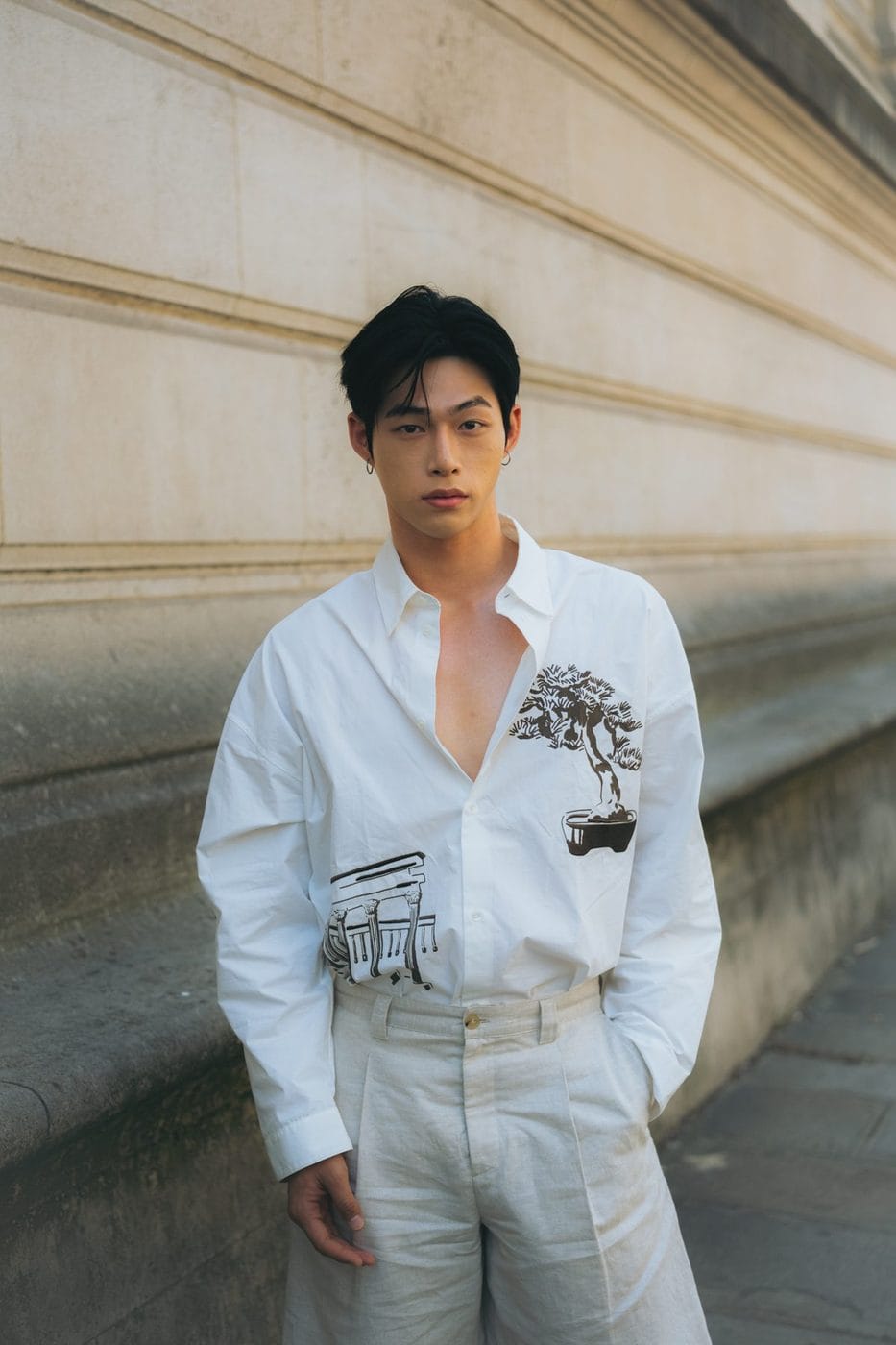 Paris Men's Fashion Week street style, Spring/Summer 2027, photograph 83 by Sid Marin