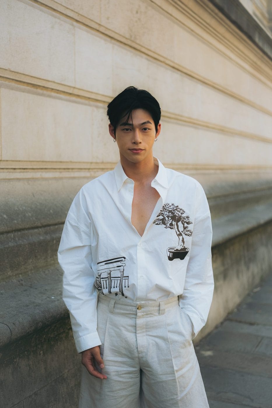 Paris Men's Fashion Week street style, Spring/Summer 2027, photograph 84 by Sid Marin