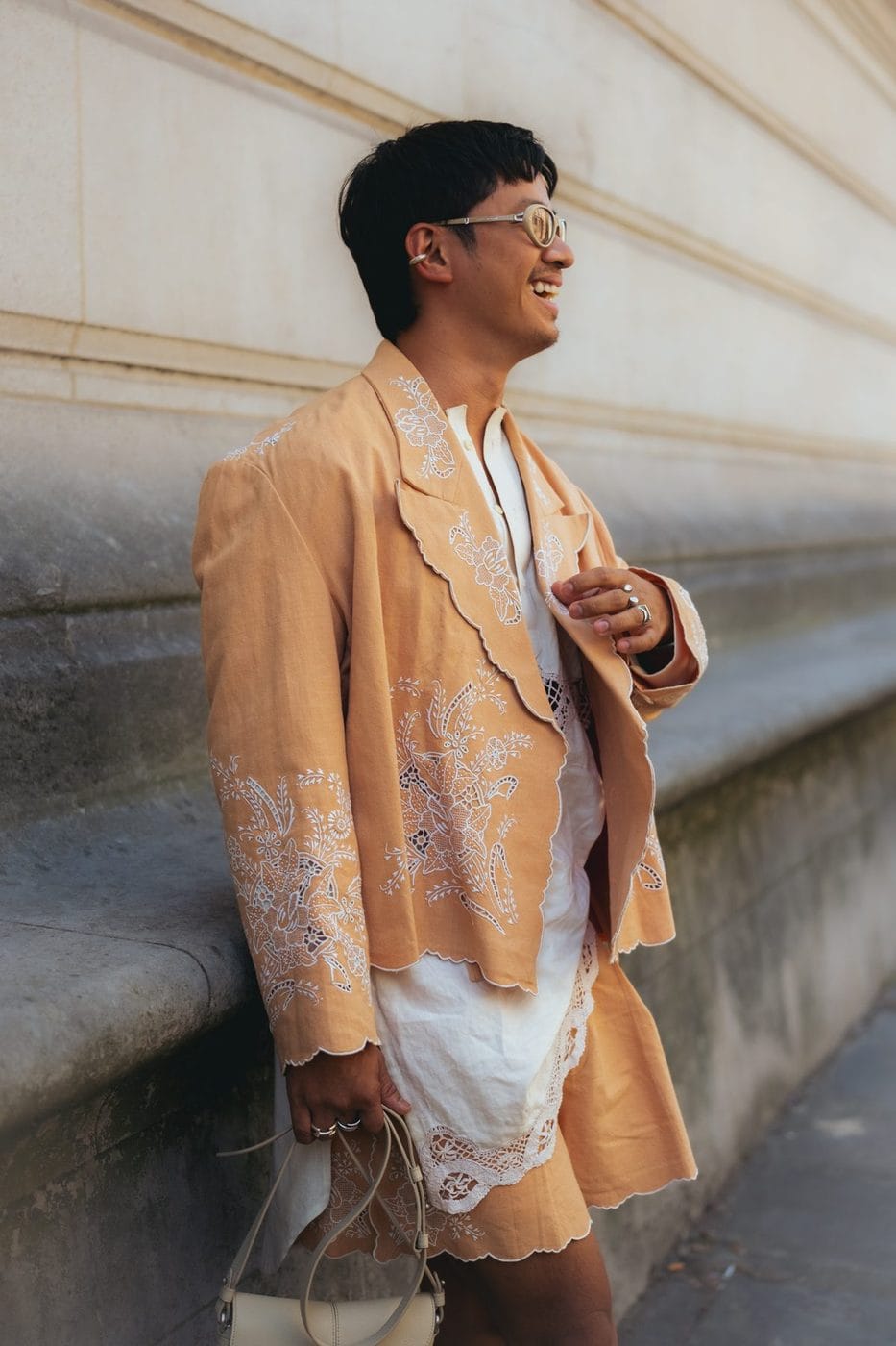 Paris Men's Fashion Week street style, Spring/Summer 2027, photograph 88 by Sid Marin