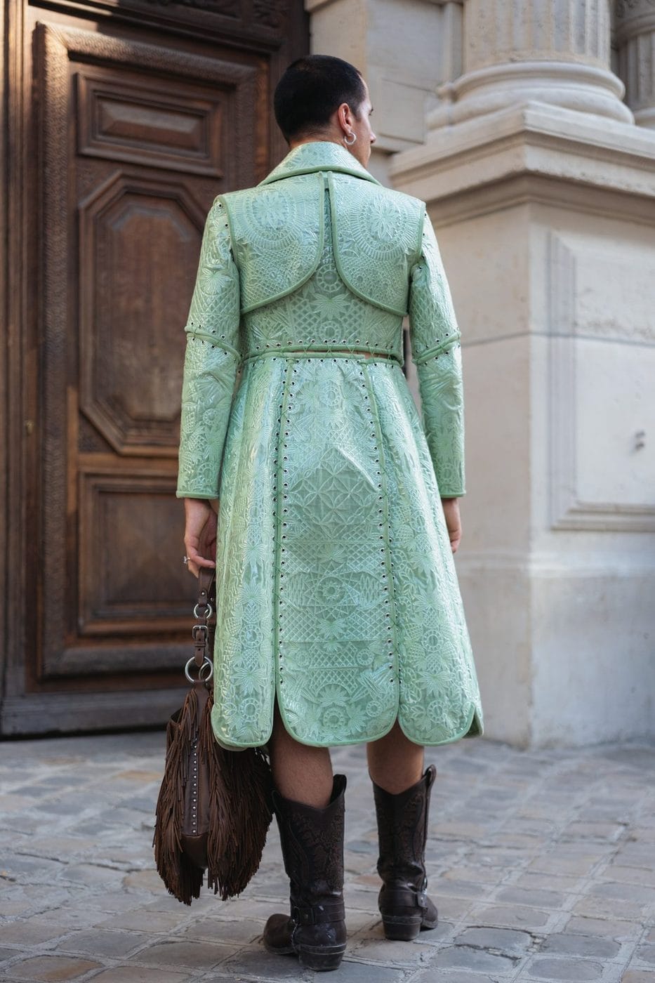 Paris Men's Fashion Week street style, Spring/Summer 2027, photograph 1 by Sid Marin