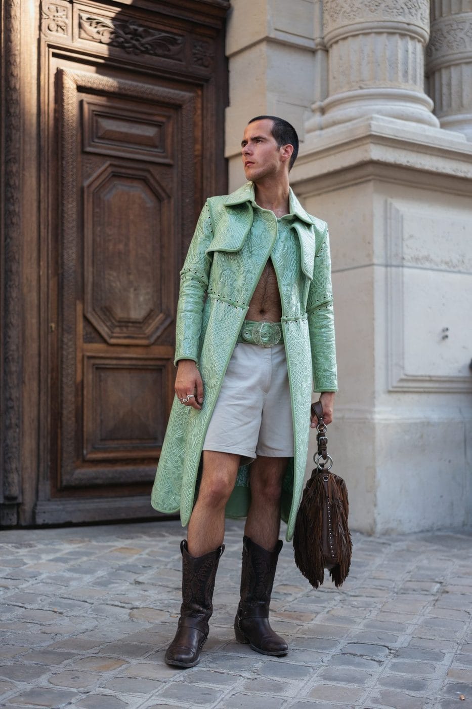 Paris Men's Fashion Week street style, Spring/Summer 2027, photograph 2 by Sid Marin