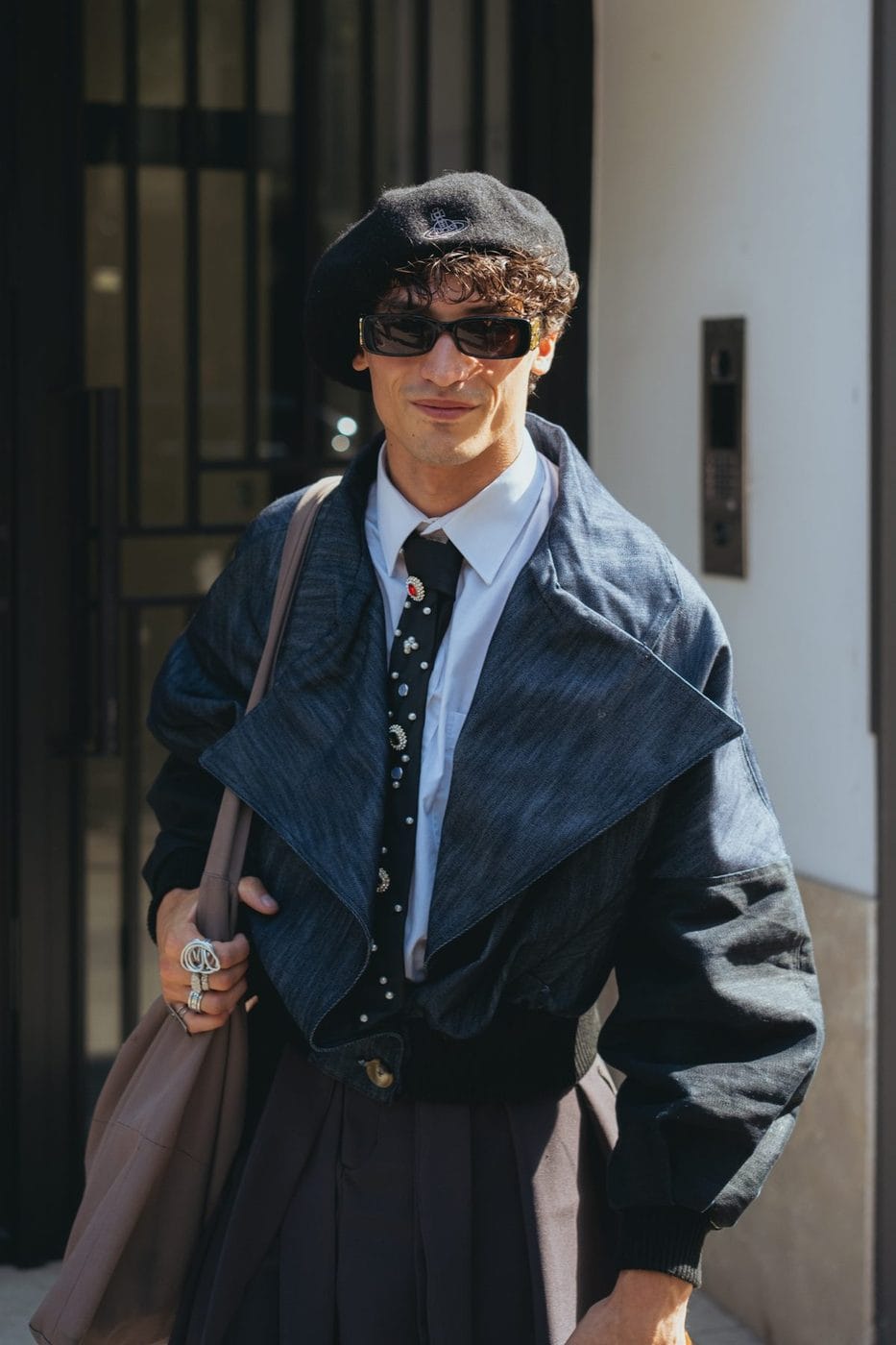 Paris Men's Fashion Week street style, Spring/Summer 2027, photograph 8 by Sid Marin