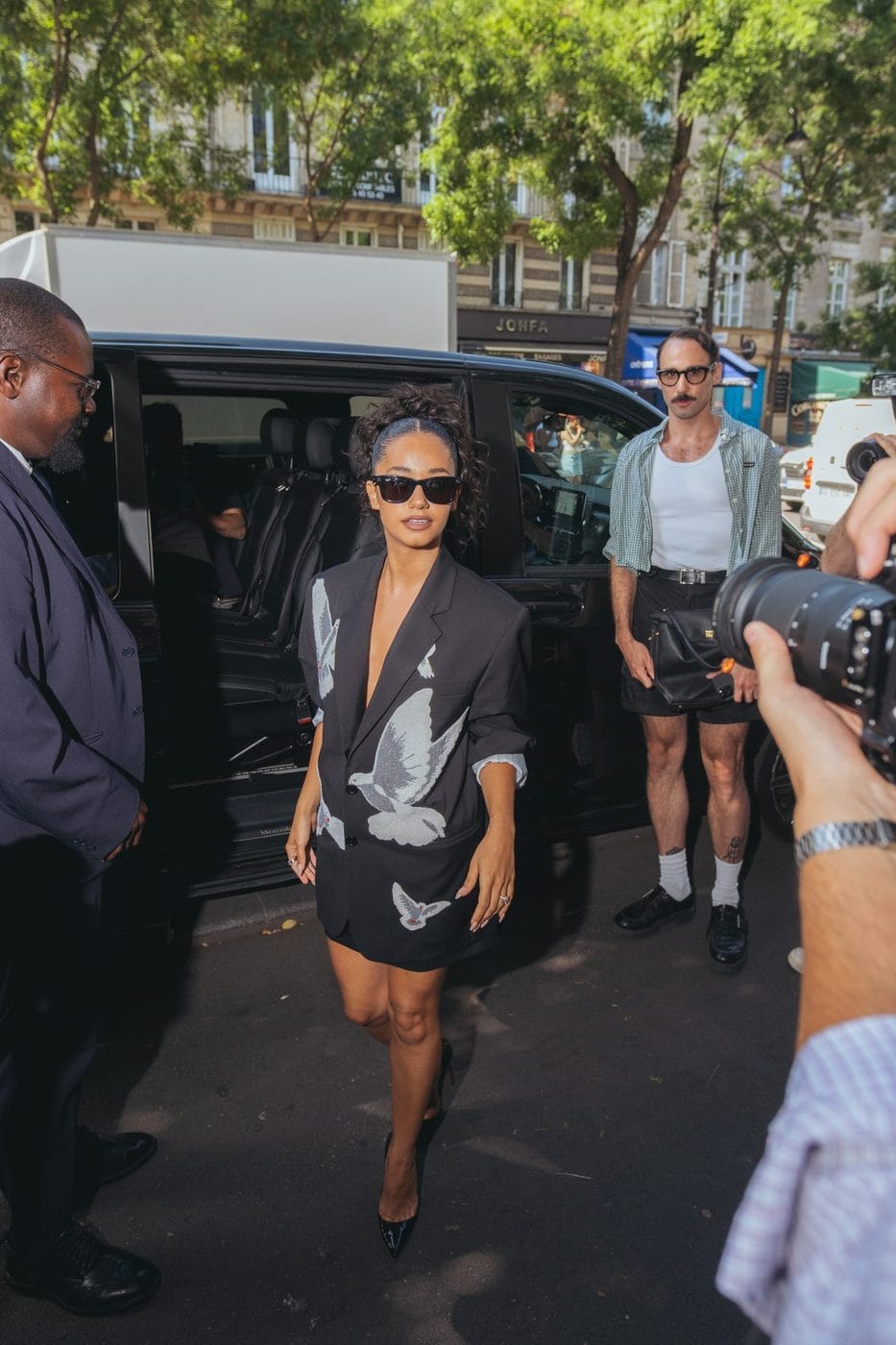 Paris Men's Fashion Week street style, Spring/Summer 2027, photograph 15 by Sid Marin