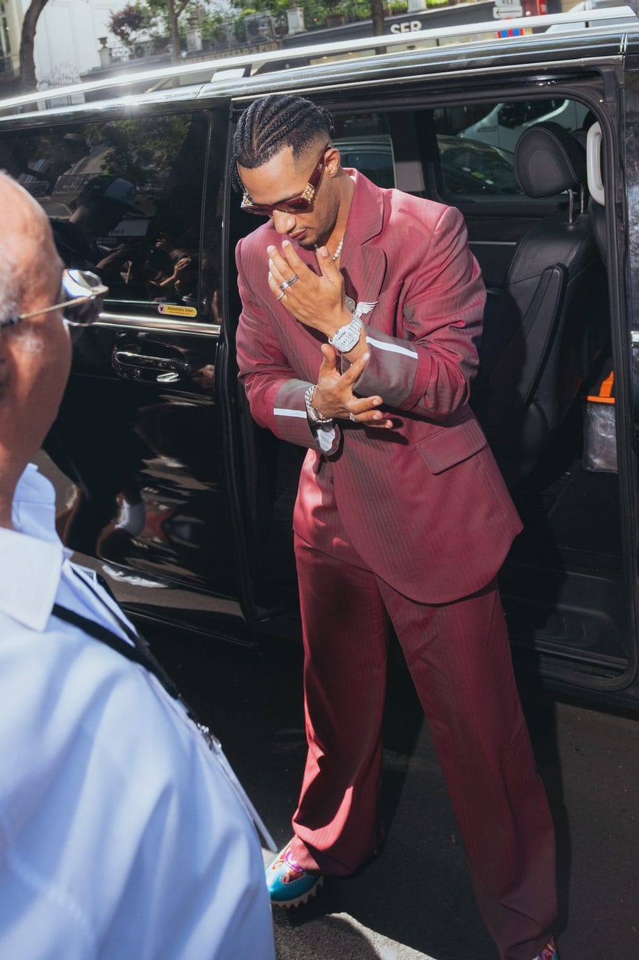 Paris Men's Fashion Week street style, Spring/Summer 2027, photograph 19 by Sid Marin