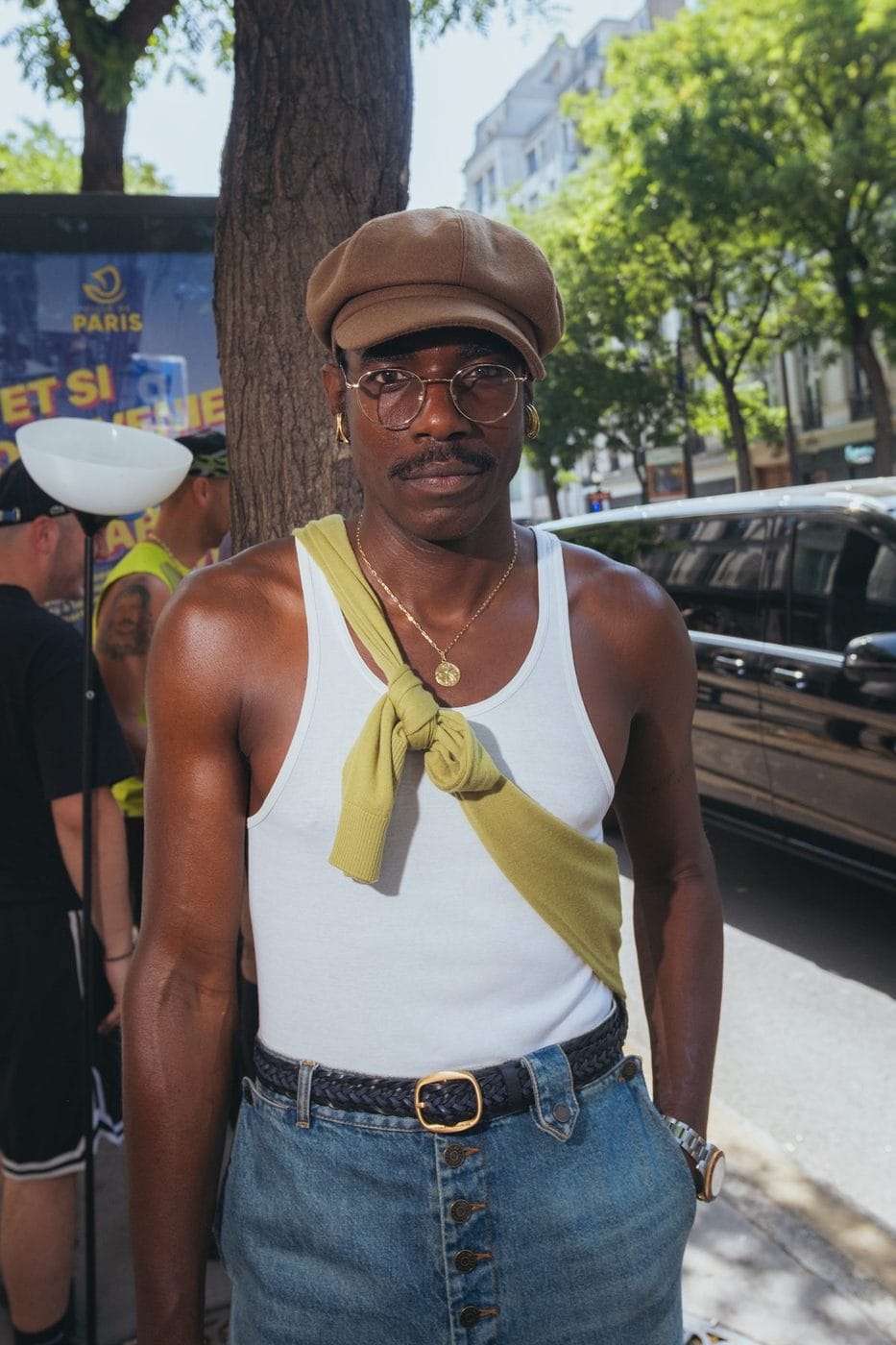 Paris Men's Fashion Week street style, Spring/Summer 2027, photograph 21 by Sid Marin