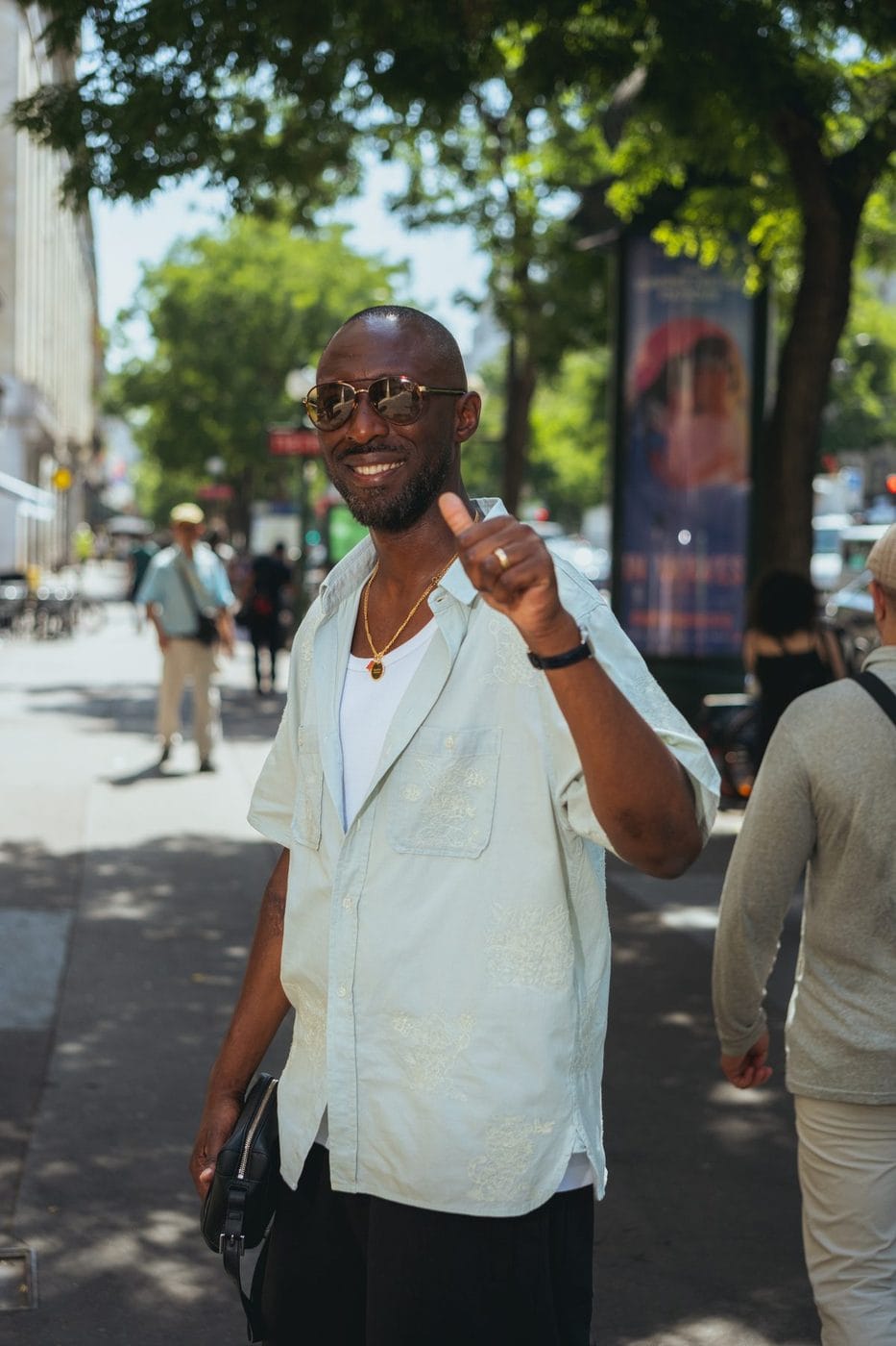 Paris Men's Fashion Week street style, Spring/Summer 2027, photograph 29 by Sid Marin