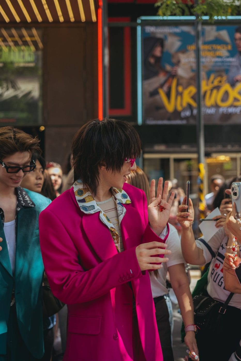 Paris Men's Fashion Week street style, Spring/Summer 2027, photograph 32 by Sid Marin