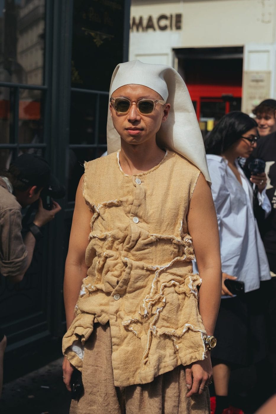 Paris Men's Fashion Week street style, Spring/Summer 2027, photograph 71 by Sid Marin