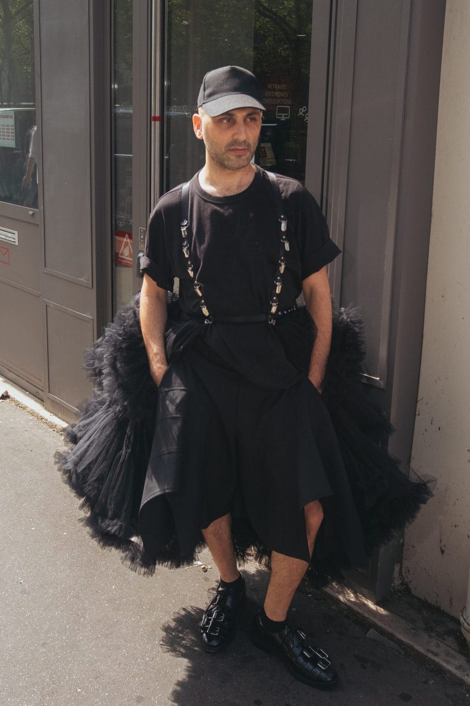 Paris Men's Fashion Week street style, Spring/Summer 2027, photograph 72 by Sid Marin