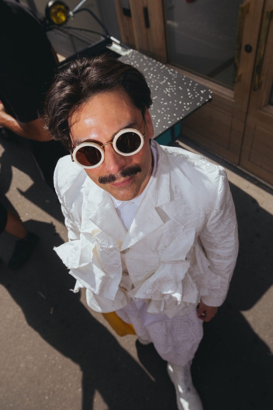 Paris Men's Fashion Week street style, Spring/Summer 2027, photograph 75 by Sid Marin