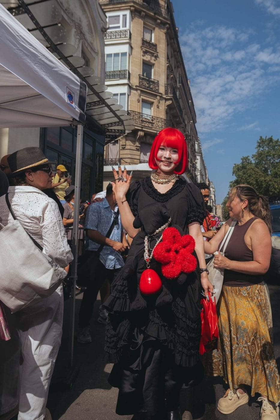 Paris Men's Fashion Week street style, Spring/Summer 2027, photograph 76 by Sid Marin