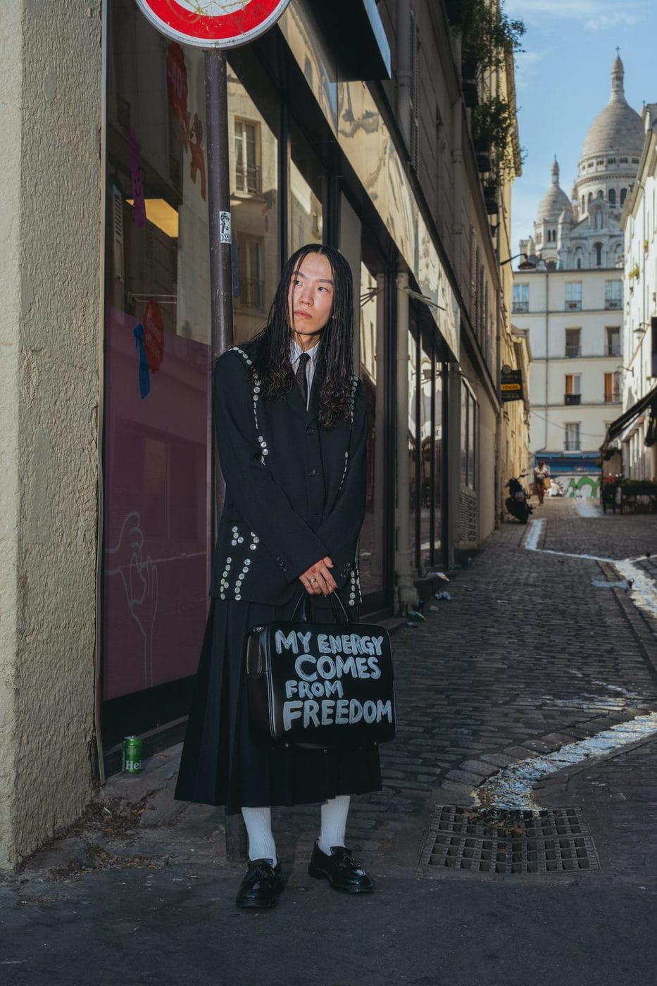 Paris Men's Fashion Week street style, Spring/Summer 2027, photograph 96 by Sid Marin