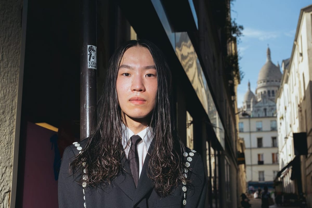 Paris Men's Fashion Week street style, Spring/Summer 2027, photograph 97 by Sid Marin