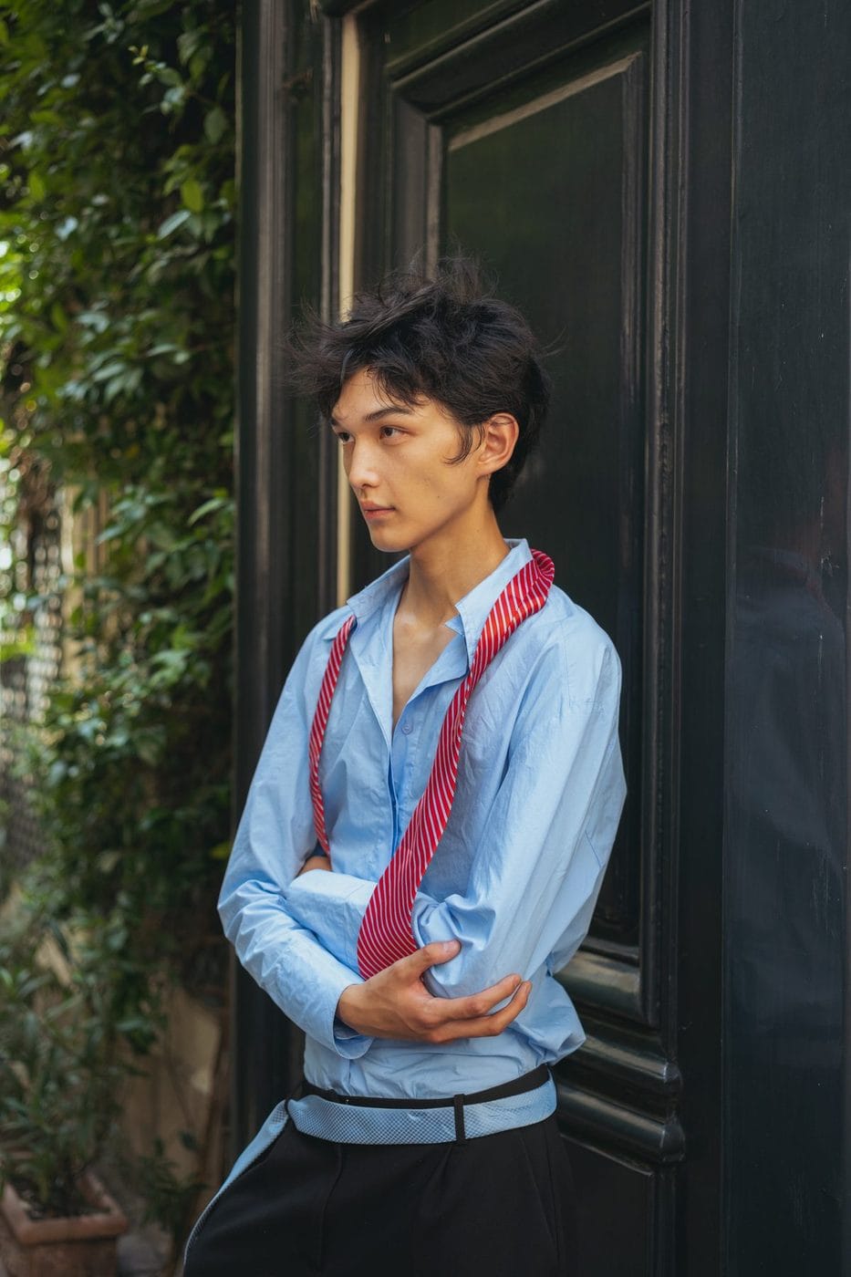 Paris Men's Fashion Week street style, Spring/Summer 2027, photograph 129 by Sid Marin
