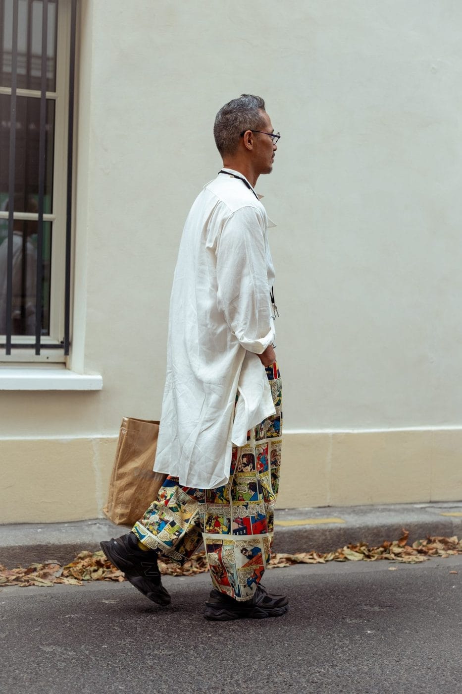 Paris Men's Fashion Week street style, Spring/Summer 2027, photograph 142 by Sid Marin