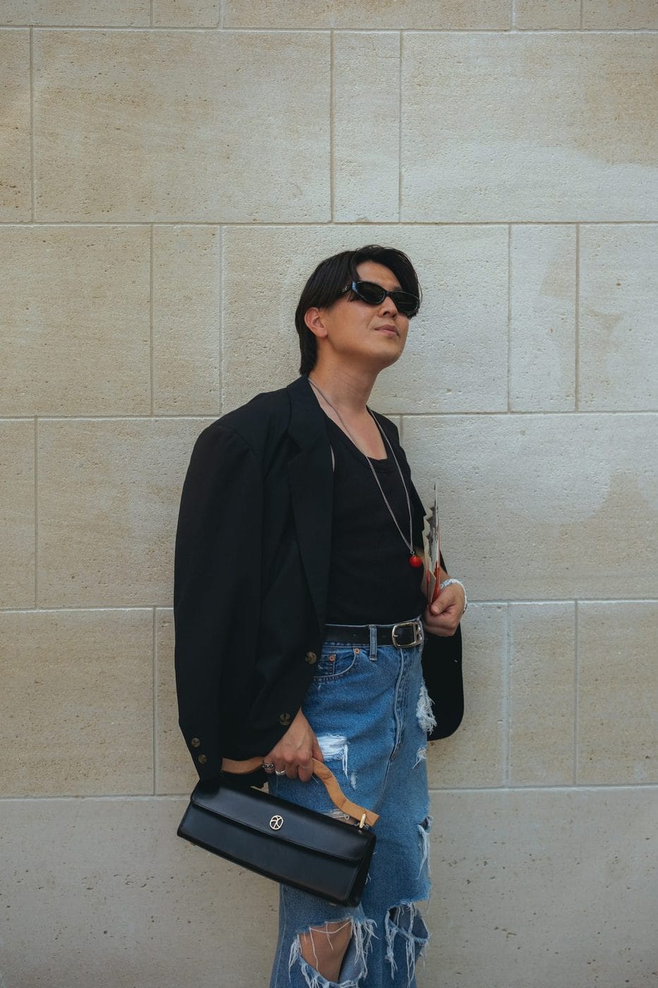Paris Men's Fashion Week street style, Spring/Summer 2027, photograph 147 by Sid Marin