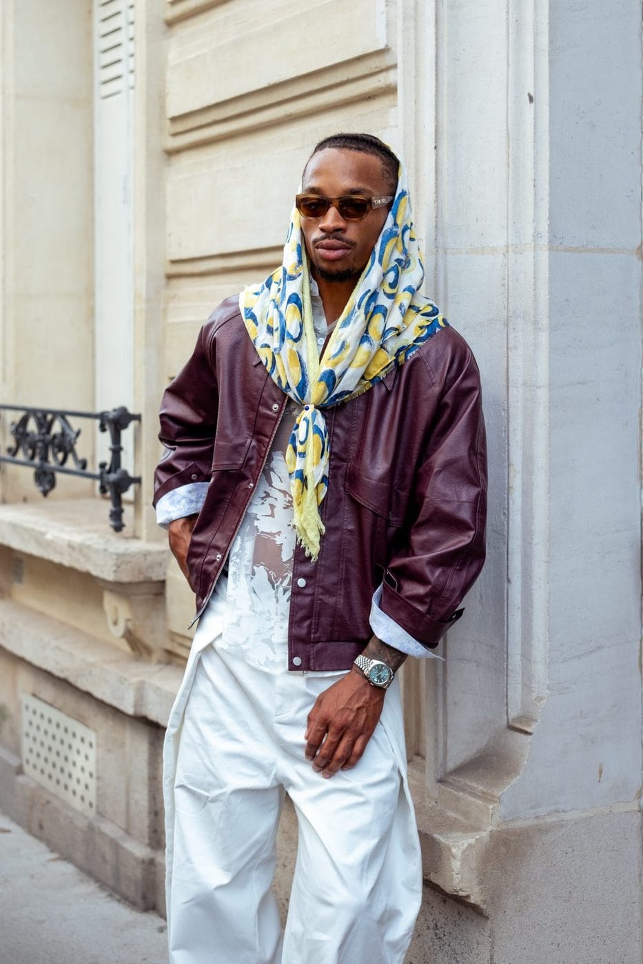 Paris Men's Fashion Week street style, Spring/Summer 2027, photograph 151 by Sid Marin