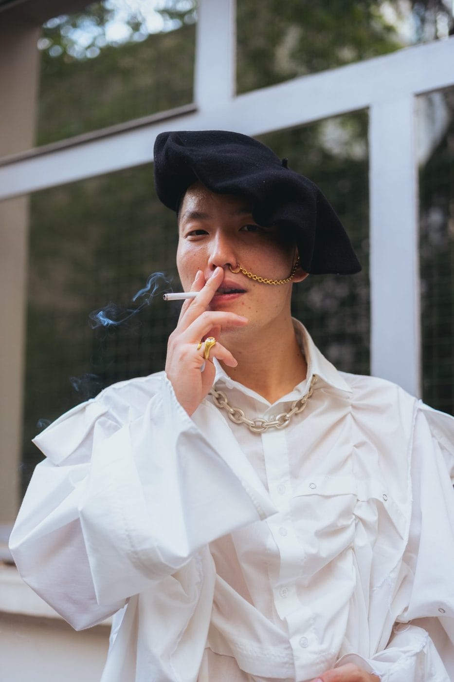Paris Men's Fashion Week street style, Spring/Summer 2027, photograph 162 by Sid Marin