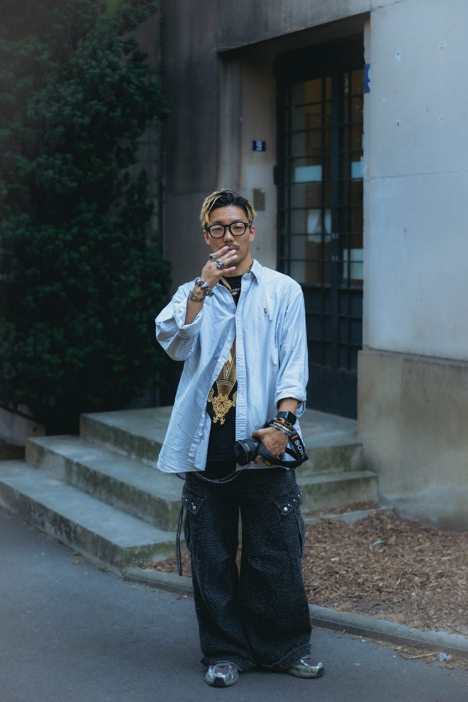 Paris Men's Fashion Week street style, Spring/Summer 2027, photograph 99 by Sid Marin