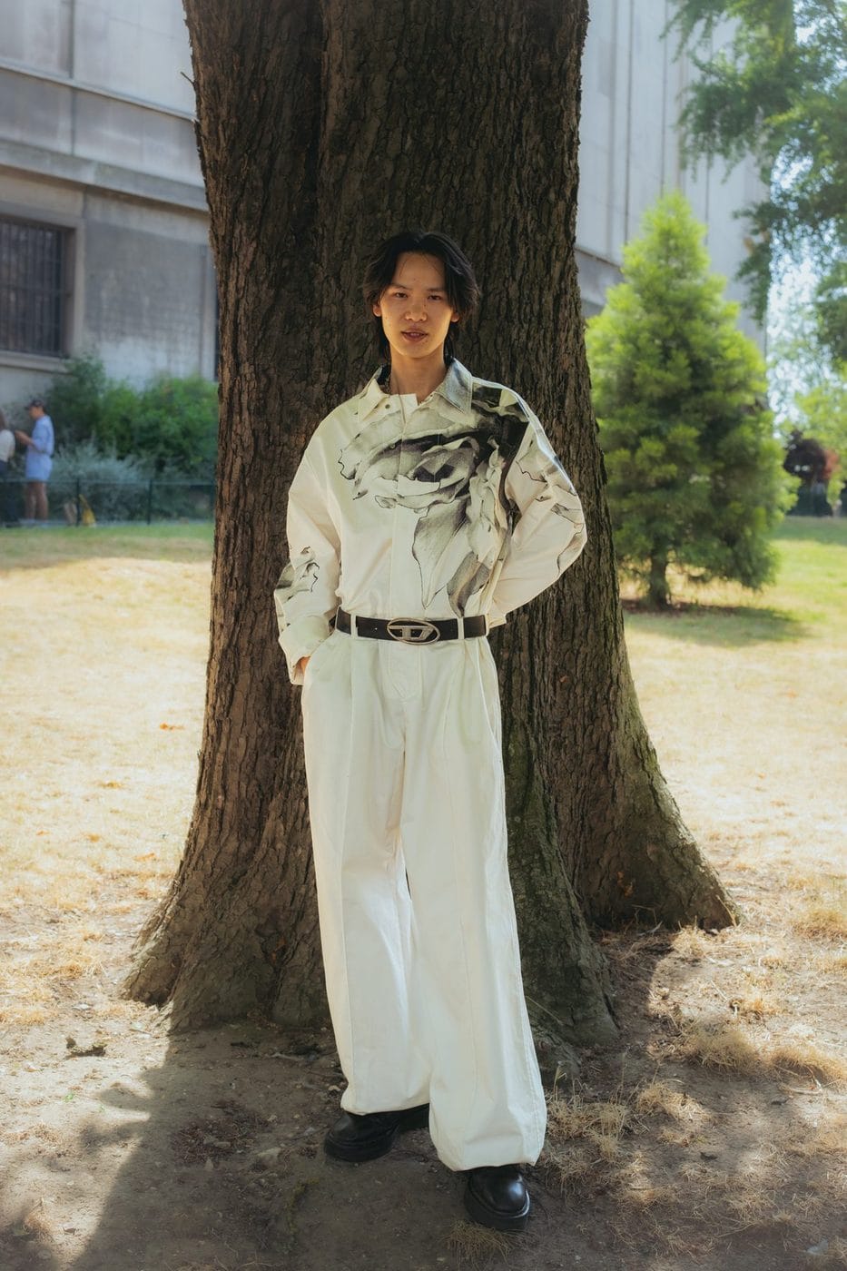 Paris Men's Fashion Week street style, Spring/Summer 2027, photograph 111 by Sid Marin
