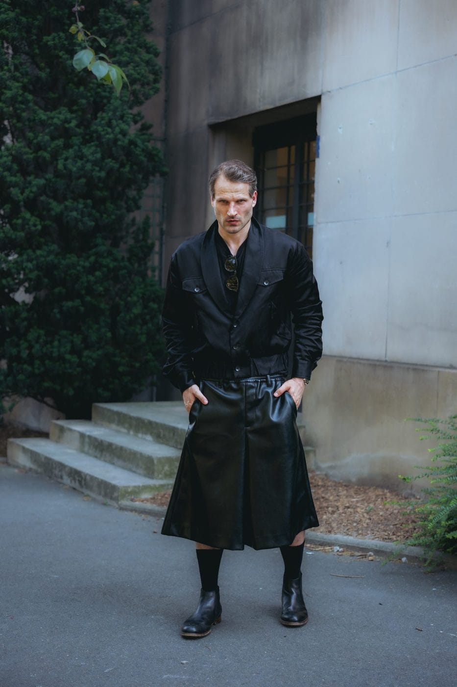 Paris Men's Fashion Week street style, Spring/Summer 2027, photograph 118 by Sid Marin