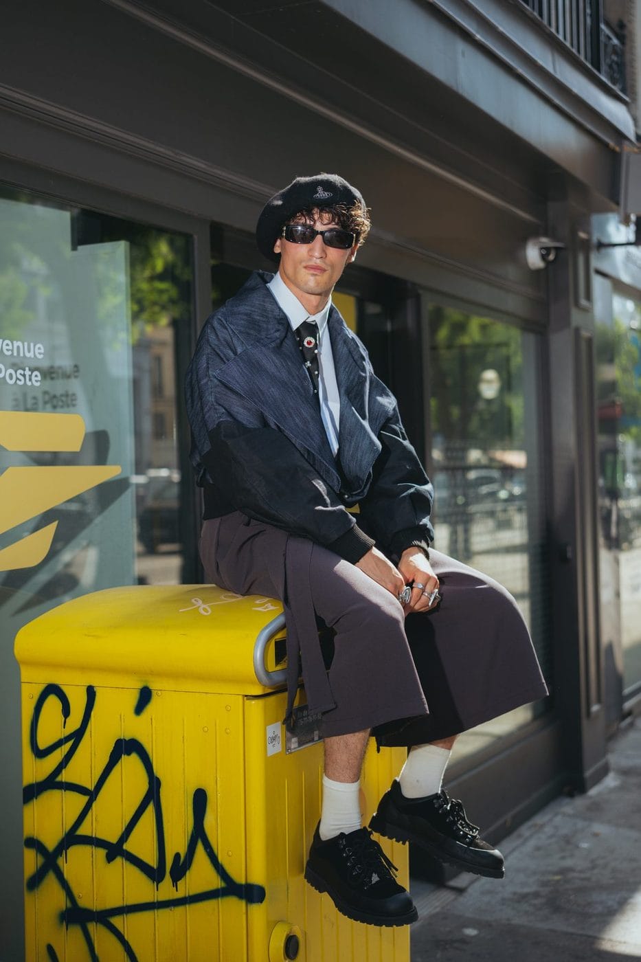 Paris Men's Fashion Week street style, Spring/Summer 2027, photograph 7 by Sid Marin