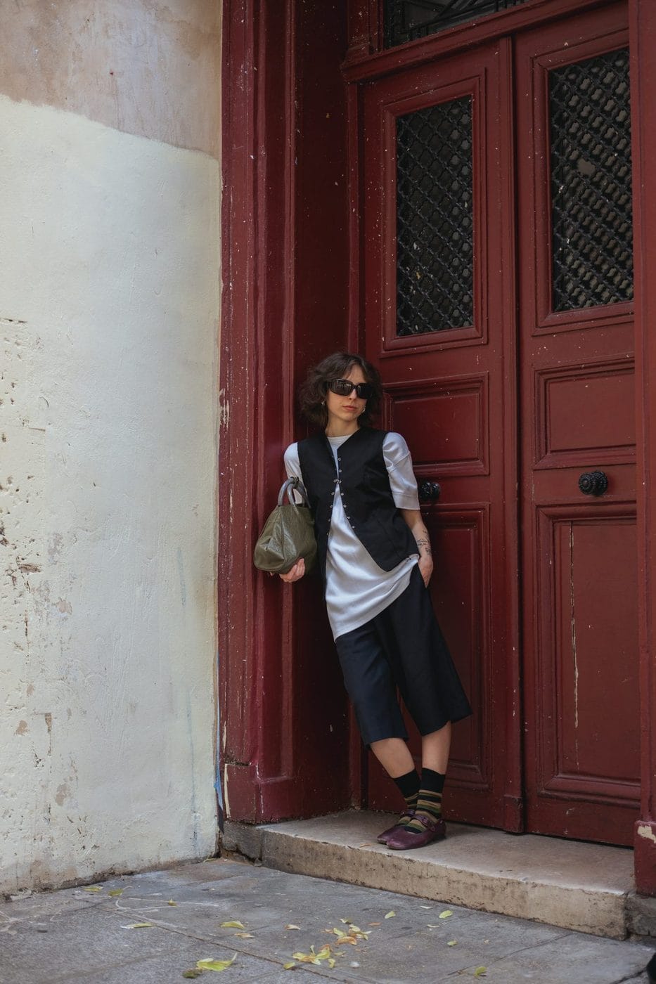 Paris Men's Fashion Week street style, Spring/Summer 2027, photograph 13 by Sid Marin